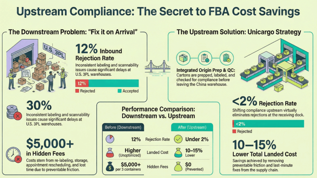 Upstream Compliance with Unicargo for Amazon FBA Sellers