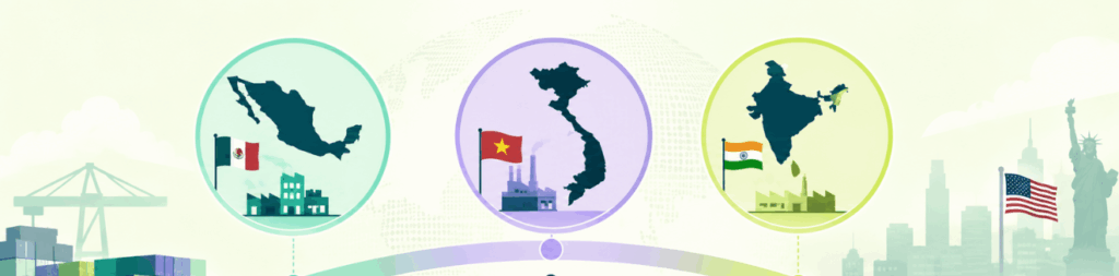 Mexico vs. Vietnam vs. India: A Landed Cost Comparison for U.S. Importers